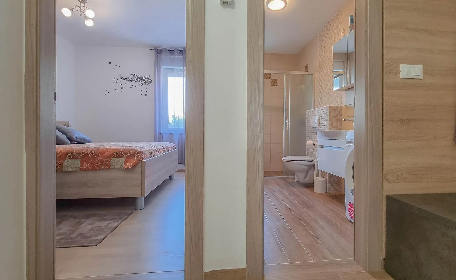 Strandnahes Apartment Mit Meerblick, Mediterranem Garten, Liegen, Waschmaschine Umag 0*,